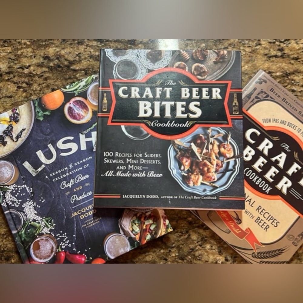 Craft Beer Bites cook with craft beer The Craft Beer cookbook, Lush SIGNED